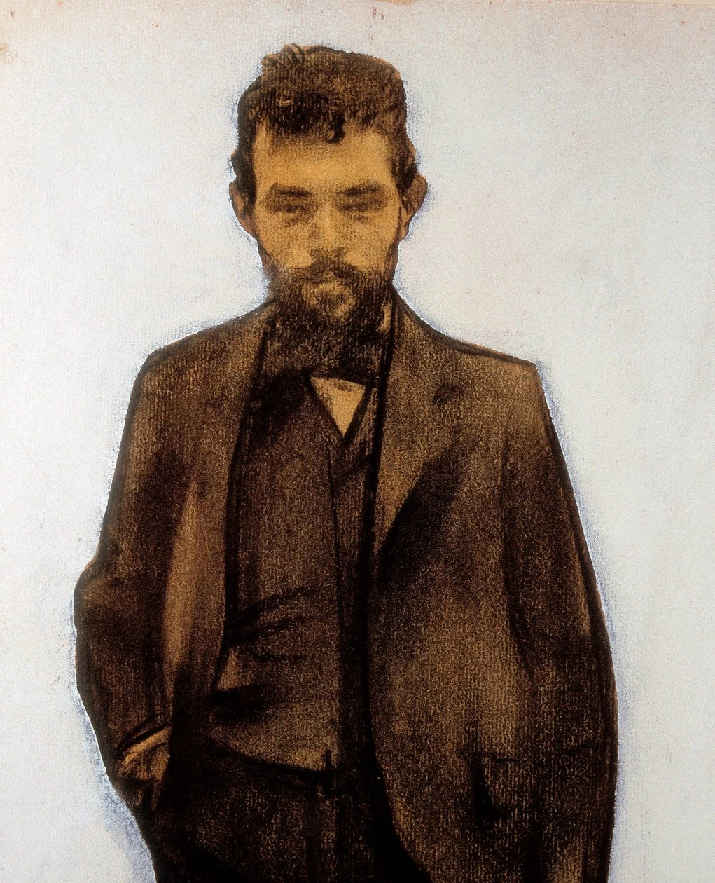 Ramon Casas - Ritratto di Amadeo Vives